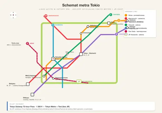 Tokio - Jak zwiedzać dzielnice? Plan, trasy i porady