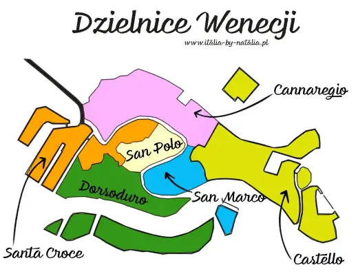 Wenecja - Jak zaplanować zwiedzanie? Przewodnik po dzielnicach